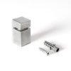Outwater Square Standoff, 3/4 in Sq Sz, Square Shape, Steel Aluminum 3P1.56.00850